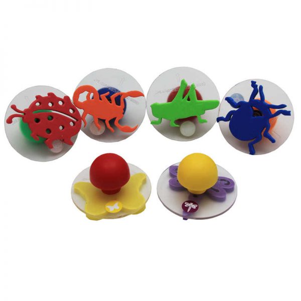 Ready 2 Learn® Giant Stampers, Insects,  Set 1, Set of 6