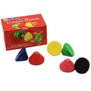 Ready 2 Learn® Easy Grip Crayons, Refills, Set of 6