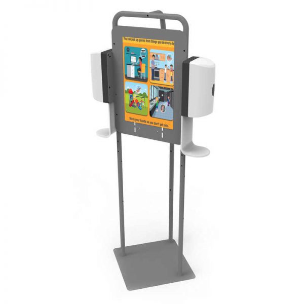 Copernicus Double Hand Sanitizer Station without Dispenser
