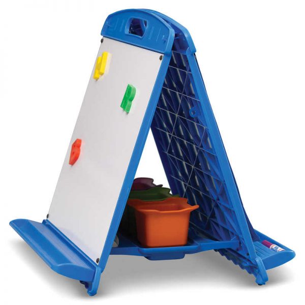 Copernicus Copernicus Tabletop Easel with Dry Erase Boards, Pocket Chart, and Storage Tubs