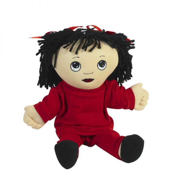 Children's Factory Sweat Suit Doll, Asian Girl