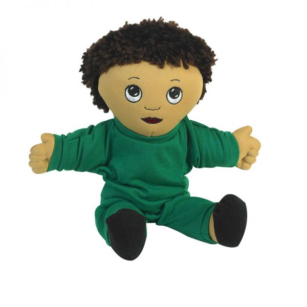 Children's Factory Sweat Suit Doll, Hispanic Boy
