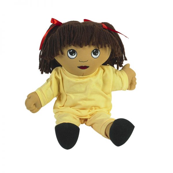 Children's Factory Sweat Suit Doll, Hispanic Girl
