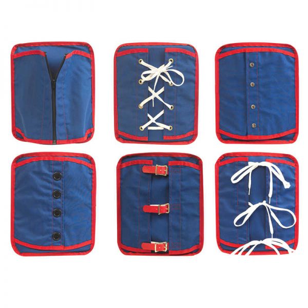 Children's Factory Manual Dexterity Learning Boards, Set of 6