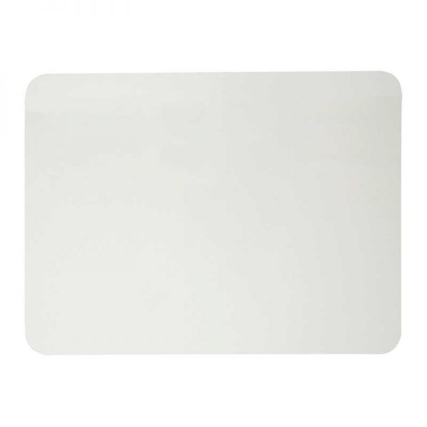 Charles Leonard Dry Erase Board, One Sided, Plain White, 9" x 12"