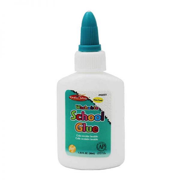 Charles Leonard Creative Arts™ All-Purpose School Glue, AP Certified, 1.25 oz. Bottle, White