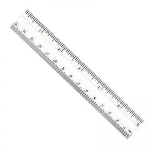 Metal Edged Yardstick Ruler, Inches and 1/8 Yard Measurements, Natural  Wood, 36 Inches