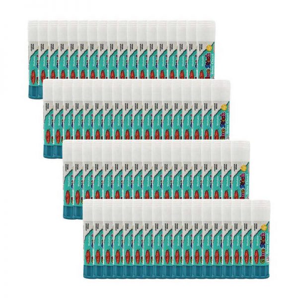 Charles Leonard Economy Glue Stick .28 oz., Clear, Pack of 72