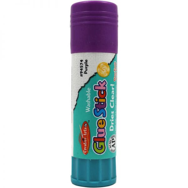 Charles Leonard Glue Sticks, AP Certified Non-Toxic, 0.74 oz., Purple, Each