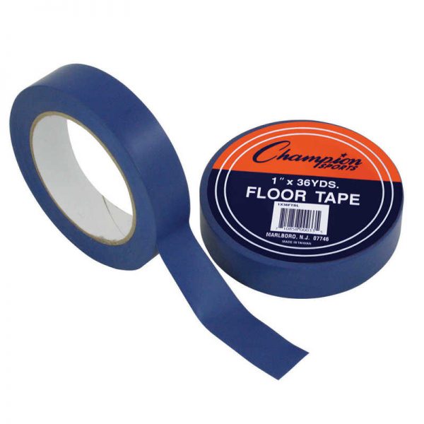 Champion Sports Floor Tape, Blue