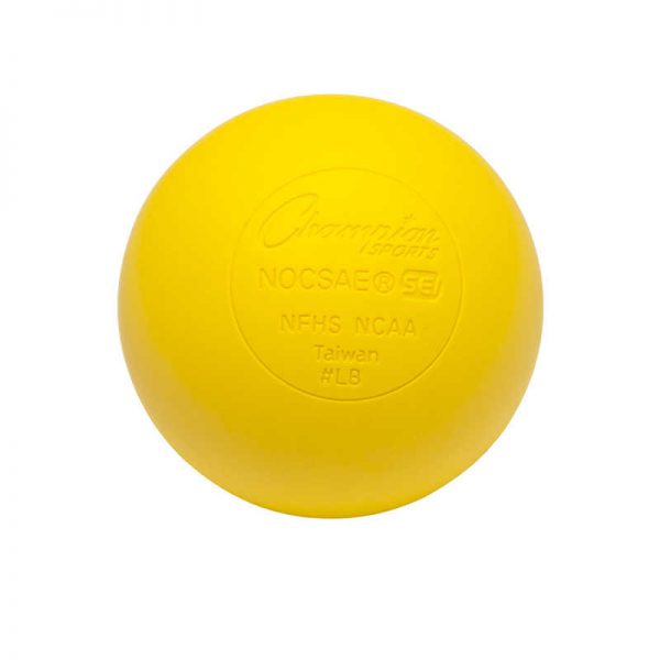 Champion Sports Official Size Lacrosse Balls, Pack of 12