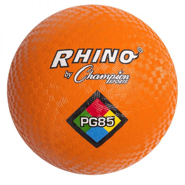 Champion Sports Playground Ball, 8-1/2", Orange