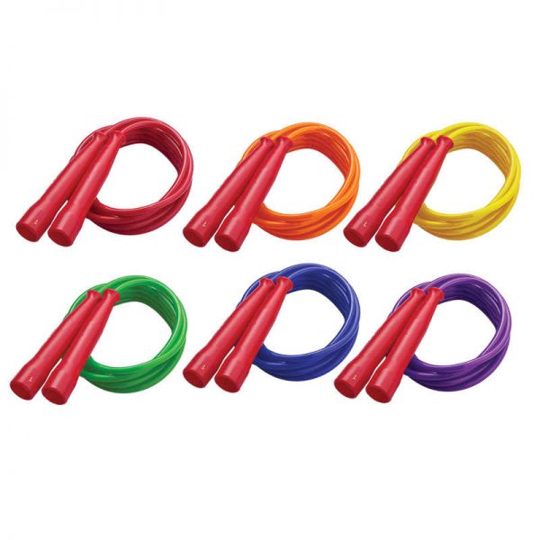 Champion Sports Licorice Speed Jump Rope, 7' with Red Handles