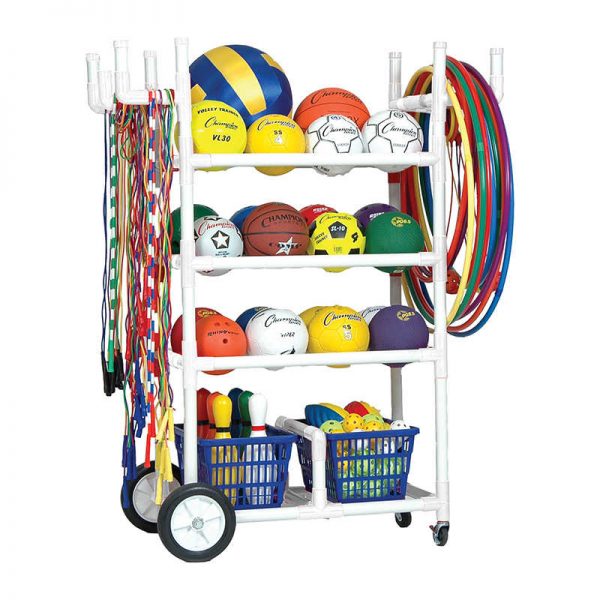 Champion Sports Heavy-Duty Cart, All-Terrain, Indoor Outdoor