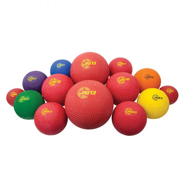 Champion Sports Playground Ball Set, Multi-Size, Multi-Color