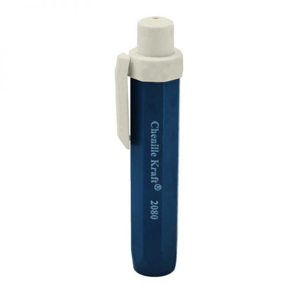 Pacon® Chalk Holder, Blue, Plastic, 3-7/8" x 1", 1 Holder