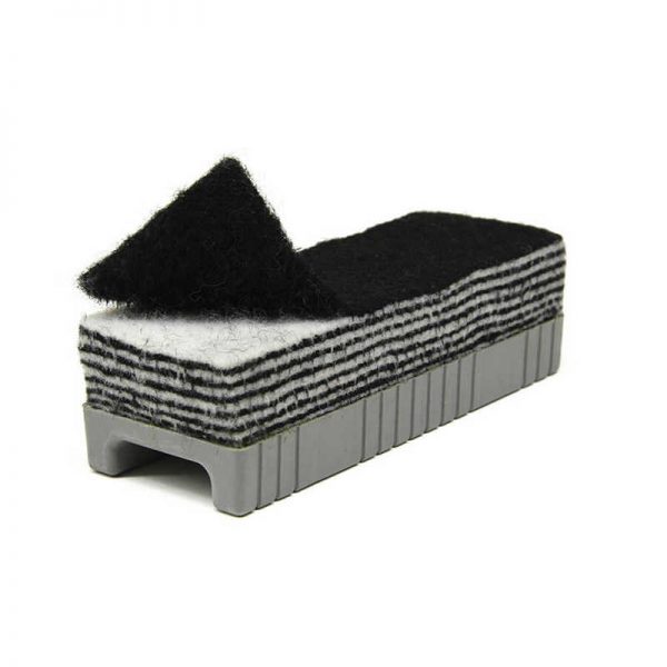 Pacon® Chalk & Whiteboard Eraser, 12-in-1, Felt Layers, 5-3/4"L x 2-1/4"W x 1-3/4"H, 1 Eraser