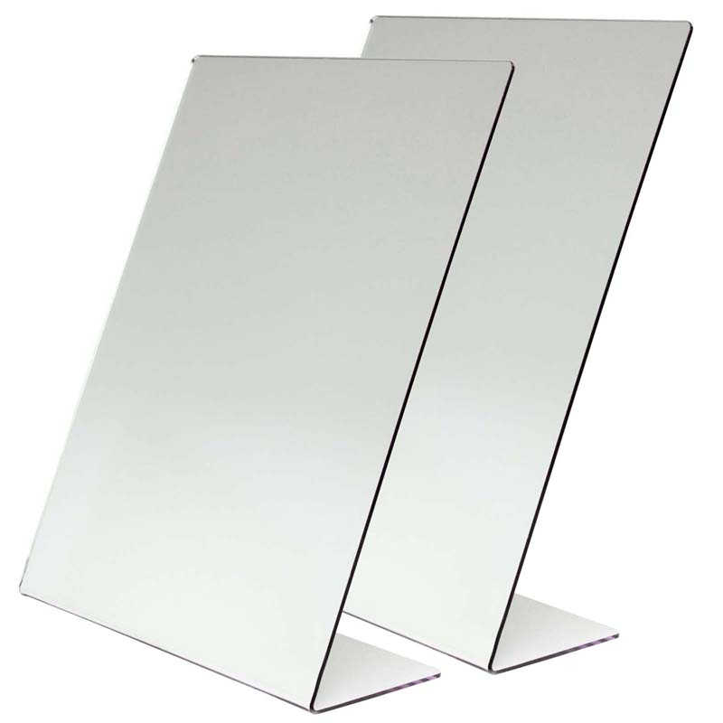 Creativity Street® One-Sided Self-Portrait Mirror, 8-1/2" x 11", Pack of 2