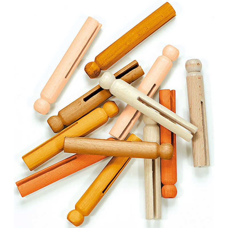 Creativity Street® Craft Pins, Multi-Cultural, 3.75" x 0.5625", 30 Pieces