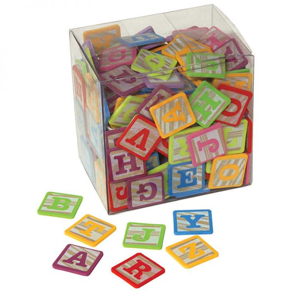 Creativity Street® WonderFoam® Alphabet Block Sticker Box, 1", 212 Pieces