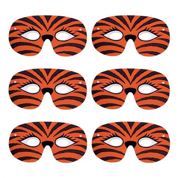 Creativity Street® Die-Cut Paper Masks, White, 4" x 8", 50 Per Pack, 6 Packs