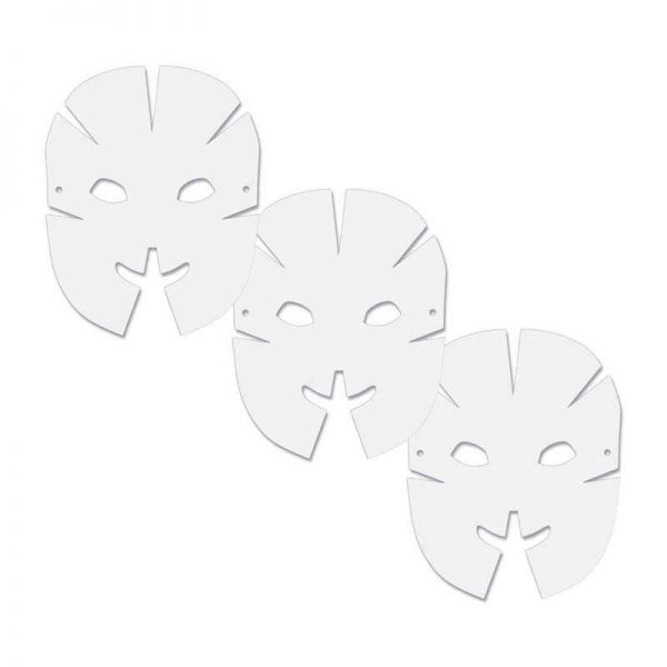 Creativity Street® Die-Cut Dimensional Paper Masks, 10-1/2" x 8-1/4", 40 Per Pack, 3 Packs