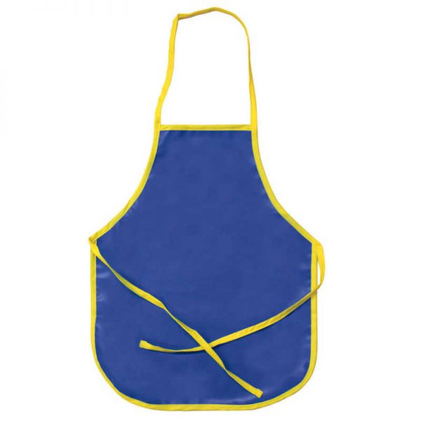 Creativity Street® Vinyl Primary Art Apron, Ages 3+, Blue, 15" x 18", 1 Piece