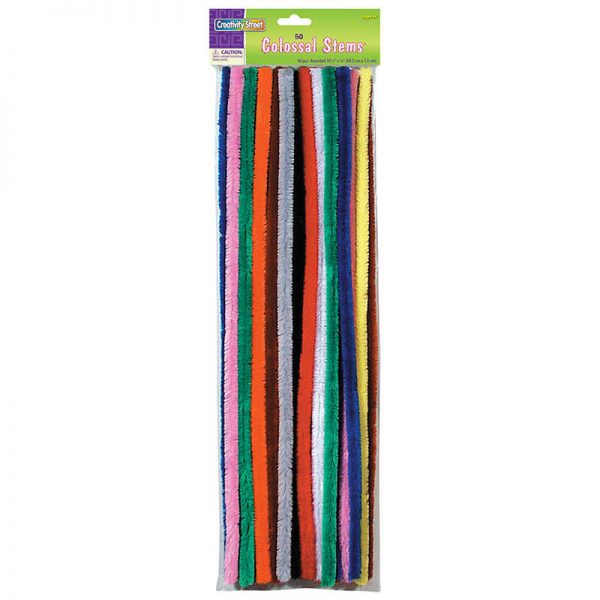 Creativity Street® Colossal Stems®, Colossal Stems, 19-1/2" x 15 mm, 50 Count