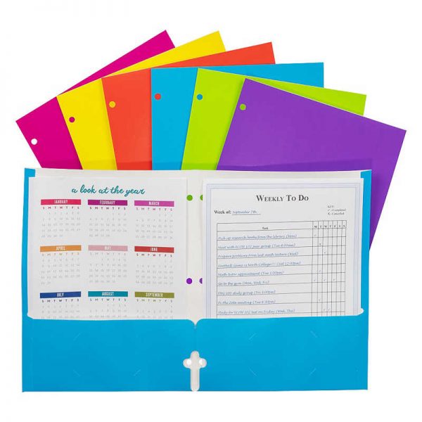 C-Line® 2-Pocket Laminated Paper Portfolios