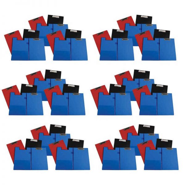 C-Line® Clipboard Folder, Assorted Colors, Pack of 6