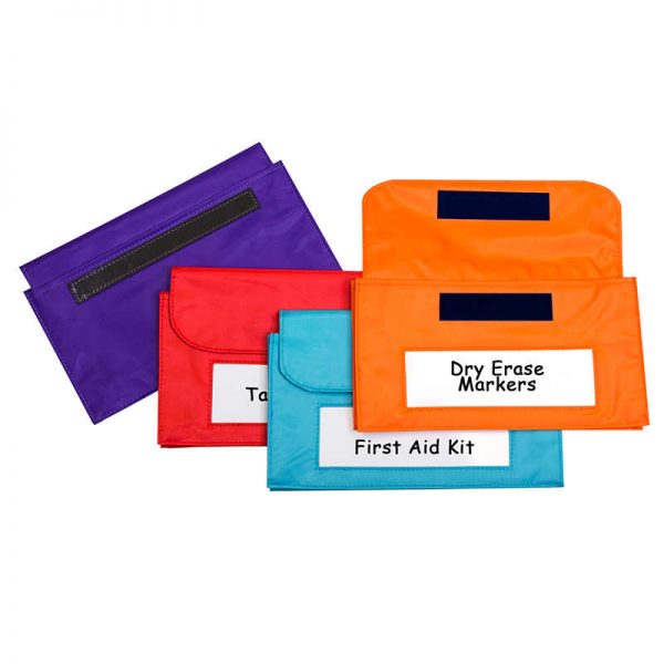 C-Line® Magnetic Storage Pockets, Set of 4