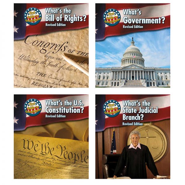 Heinemann First Library First Guide to Government Book Set, Set of 4