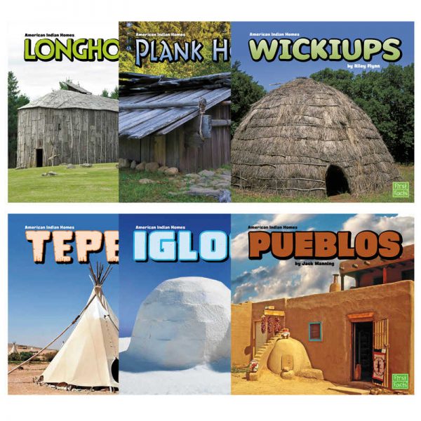 First Facts American Indian Homes Book Set, Set of 6