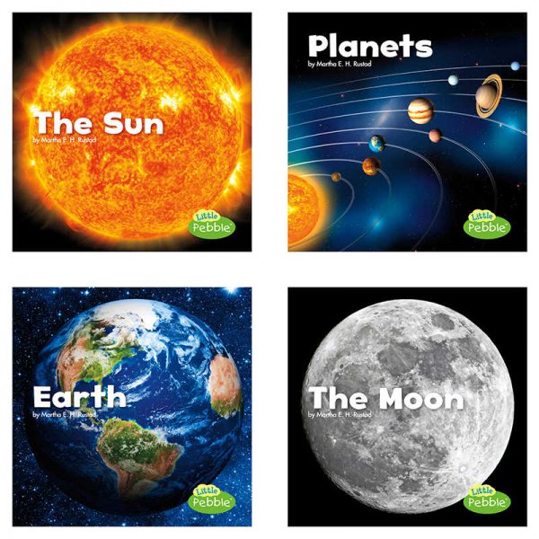 Little Pebble Space Book Set, Set of 4