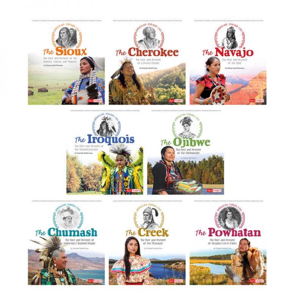 Fact Finders American Indian Life Book Set, Set of 8