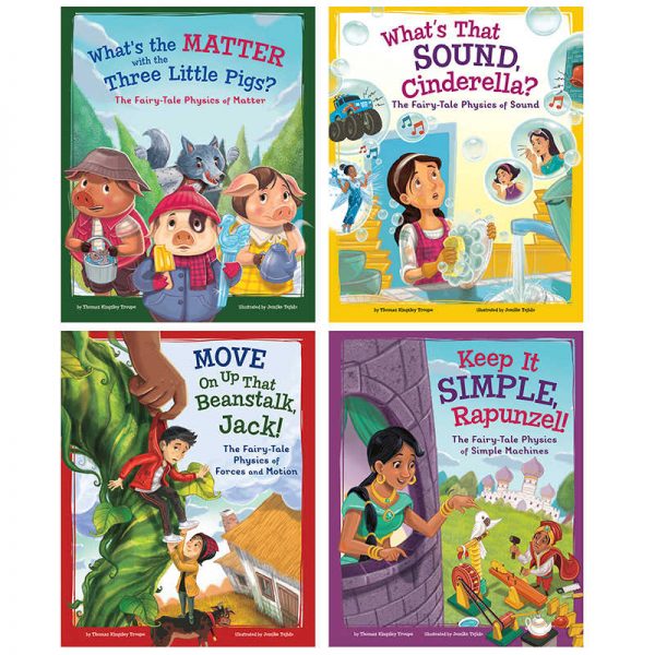 Capstone STEM-Twisted Fairy Tales, 4 Book Set