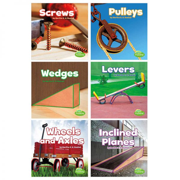 Little Pebble Simple Machines Books, Set of 6