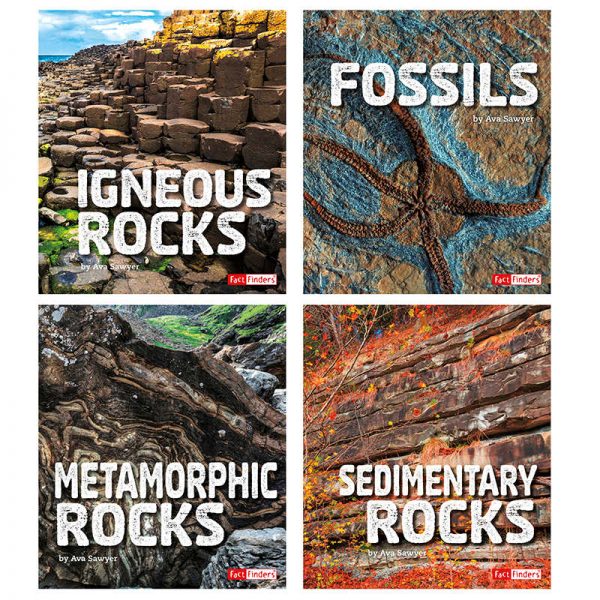 Fact Finders Rocks Book Set, Set of 4
