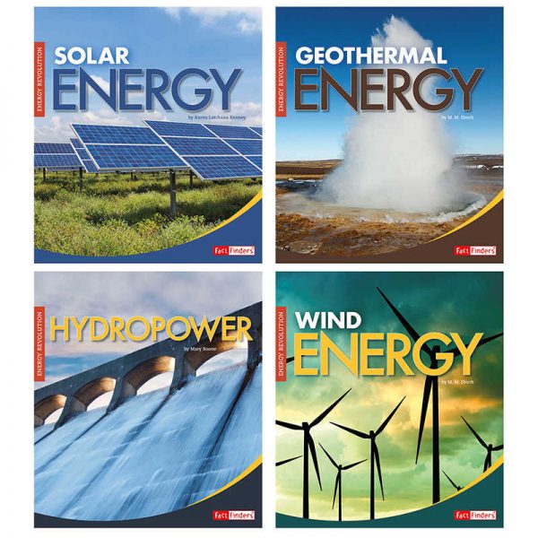 Fact Finders Energy Revolution, Set of 4 books