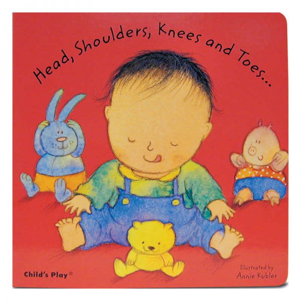 Child's Play Books Head, Shoulders, Knees and Toes... Baby Board Book