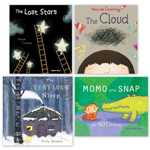 Child's Play Focusing on Feelings Soft Cover 4-Book Set