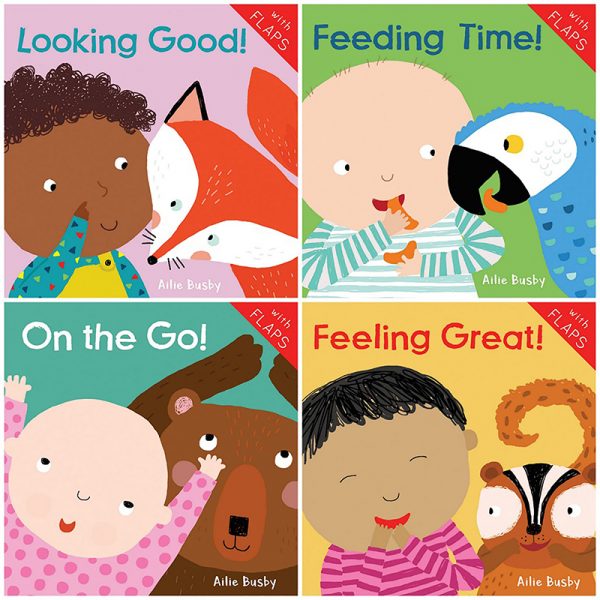 Child's Play Just Like Me Board Book 4-Book Set