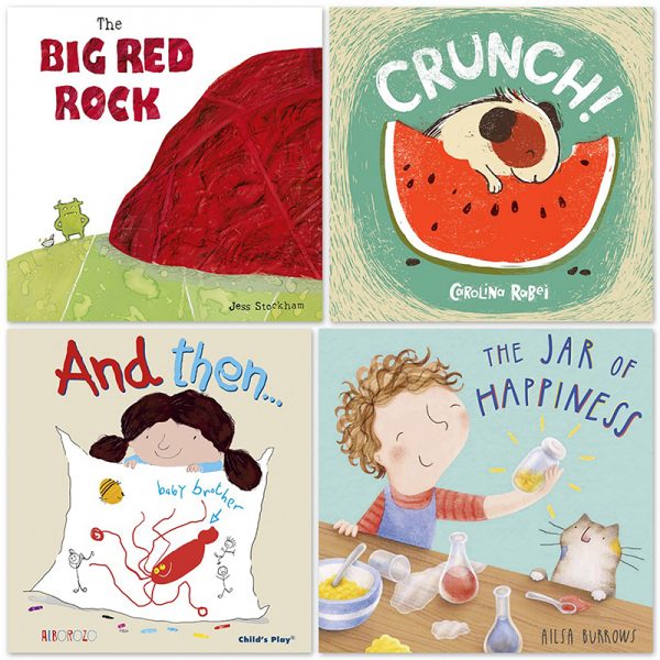 Child's Play Sharing, Caring and Friendship Soft Cover 4-Book Set
