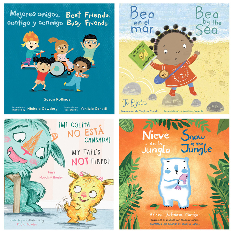 Child’s Play Library Bilingual Books, Set of 4