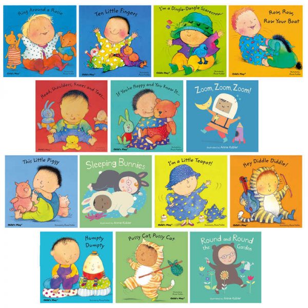Child's Play Books Songs and Rhymes Collection Set, Set of 14 Baby Board Books