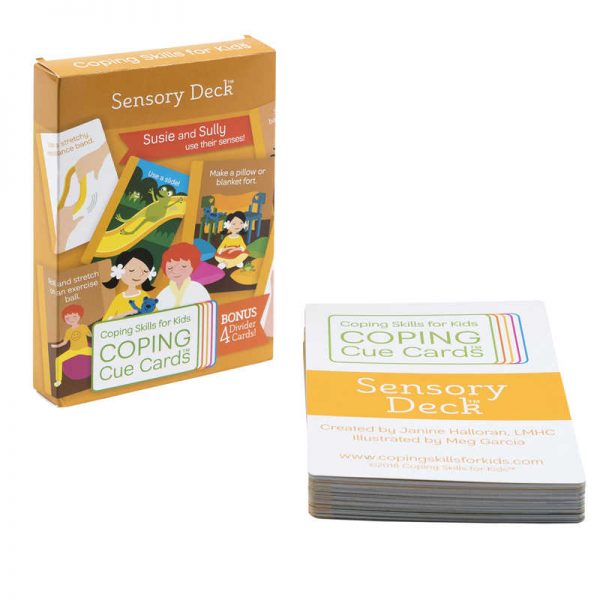 Coping Skills for Kids™ Coping Cue Cards™ Sensory Deck™