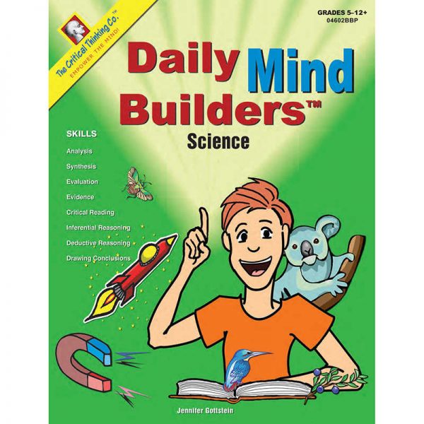 The Critical Thinking Co.™ Daily Mind Builders Science Book, Grade 5-12