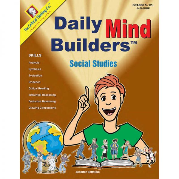 The Critical Thinking Co.™ Daily Mind Builders™: Social Studies, Grade 5-12
