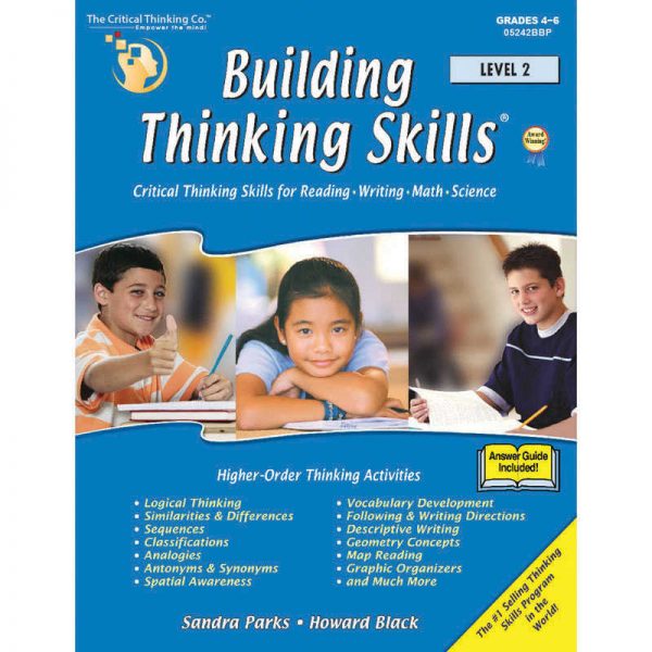 The Critical Thinking Co.™ Building Thinking Skills® Book, Level 2, Grade 4-6