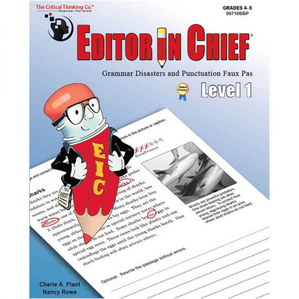 The Critical Thinking Co.™ Editor in Chief® Level 1
